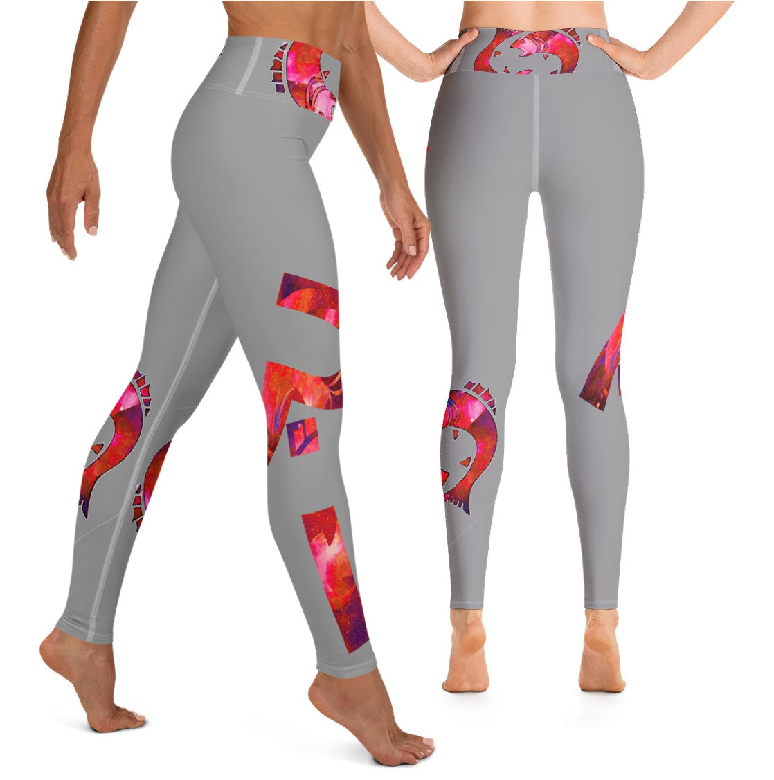 Gym Wear Leggings- Fall Colors. Streetwear Yoga Pants, Fall Activewear –  WickedYo
