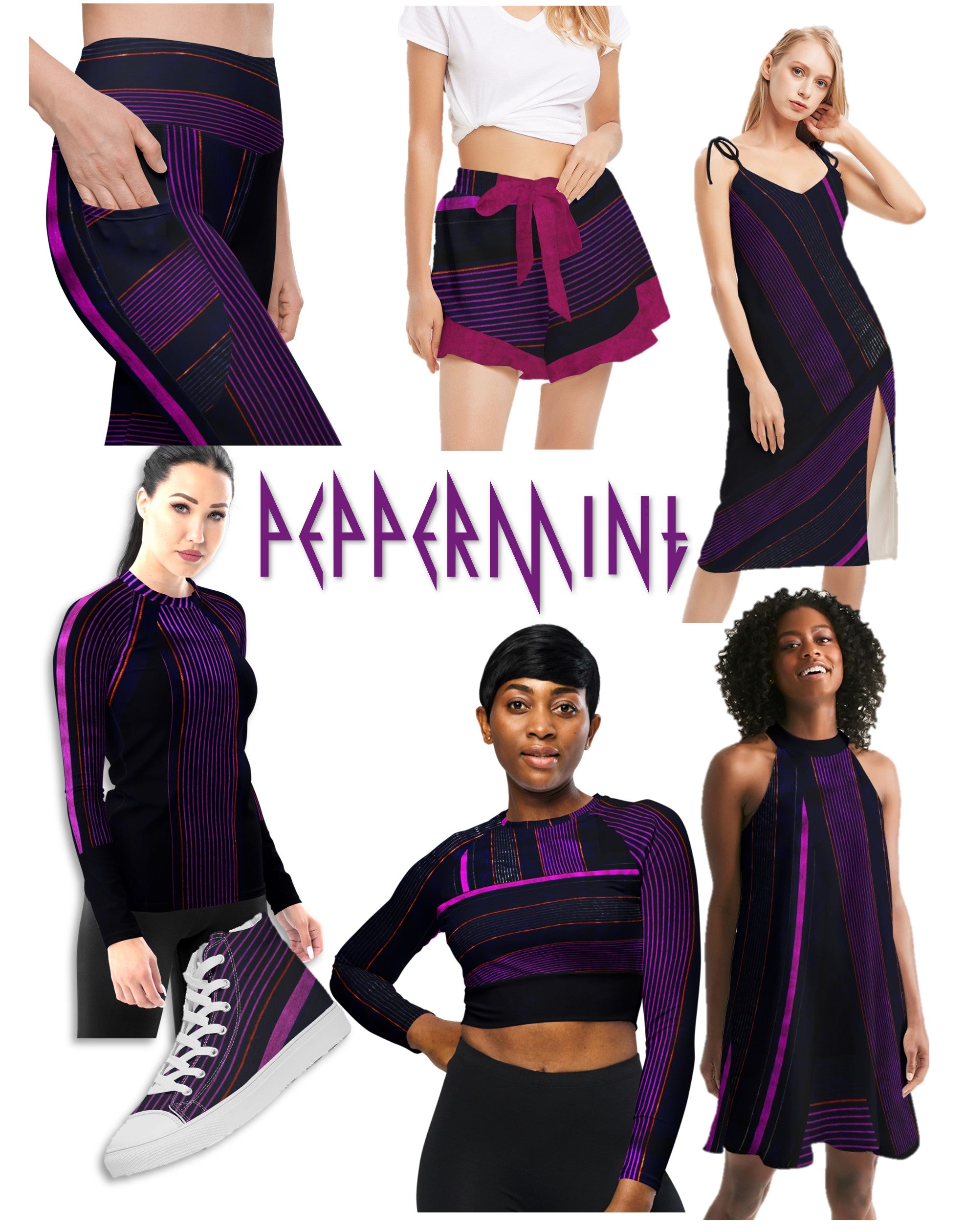 The Peppermint Collection of Activewear & Streetwear from WickedYo.