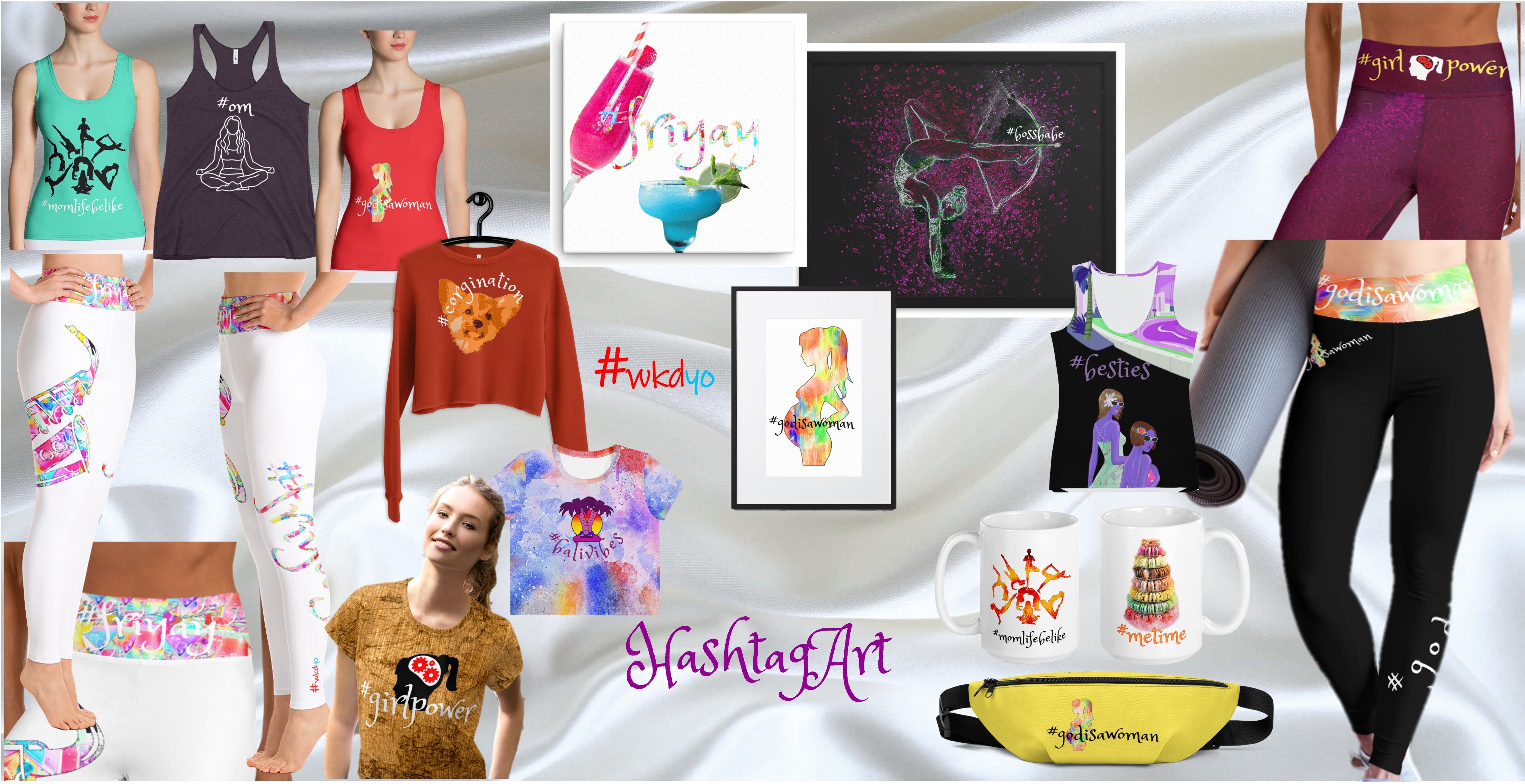 WickedYo's HashtagArt Collection