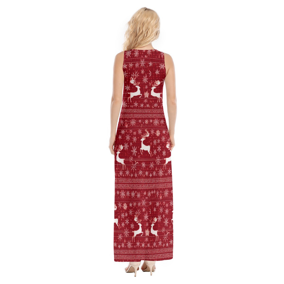 Christmas Long Dress. Christmas Lunch or Dinner Dress. From WickedYo.