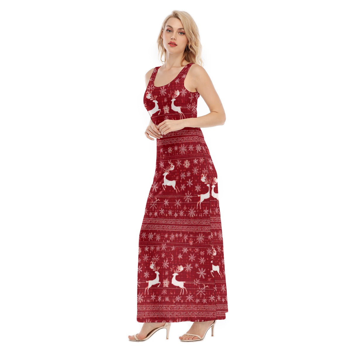 Christmas Long Dress. Christmas Lunch or Dinner Dress. From WickedYo.