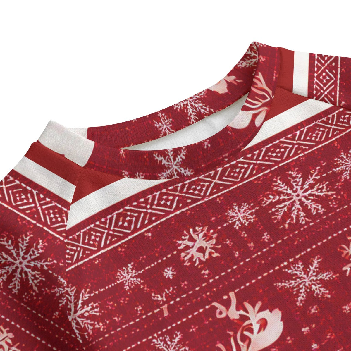 Kid's Knitted Christmas Sweater & Pant Set- Boys and Girls. Unisex Family Matching Christmas Pajamas & Top. WickedYo