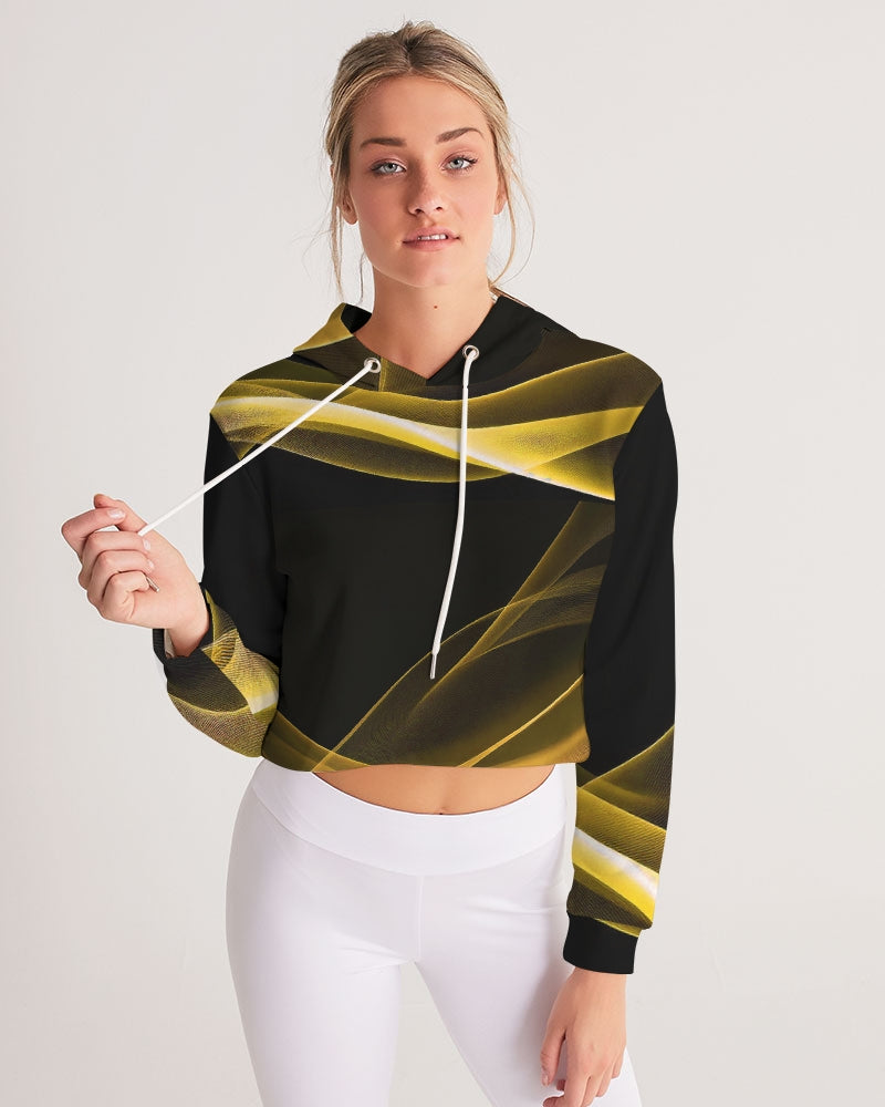 cropped-hoodie-for-girls-gym-cover-streetwear-hoodie-activewear-mustard-black-moovz-wickedyo 4