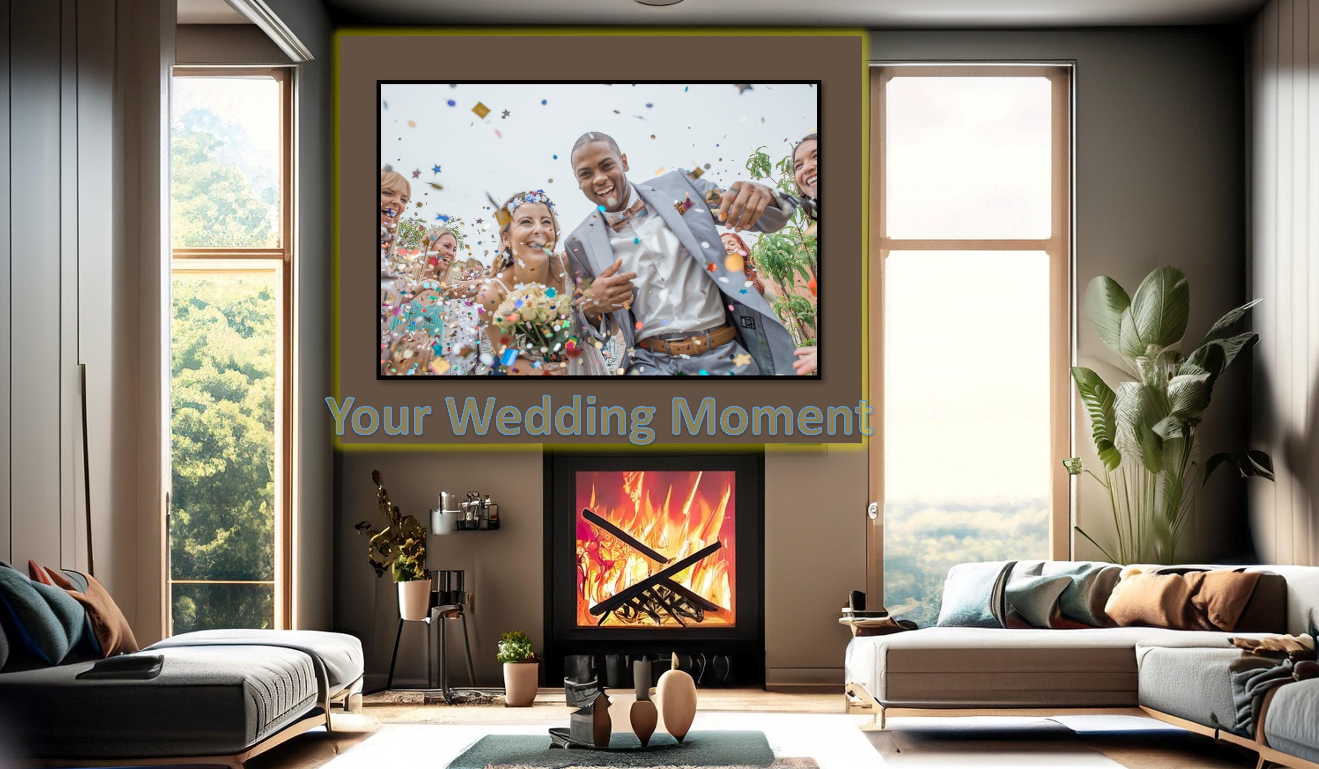 Personalized Custom Picture Any Size Canvas. Print Your Family Photo Canvas. Your Vacation Photo Canvas Wall Art. Personal Painting Print on Canvas. WickedYo.