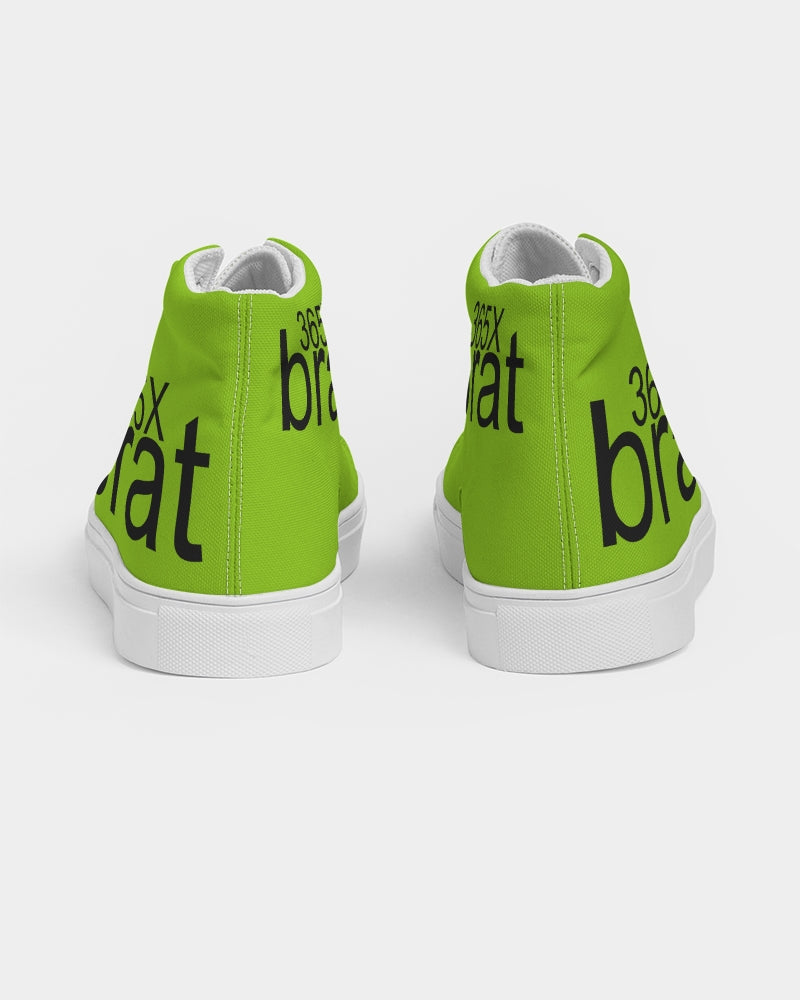 Girls' Fashion Sneakers. Hi-Tops Brat 365 Dance Sneakers. Lime Green Canvas Fashion Keds. WickedYo 5 / Lime Green