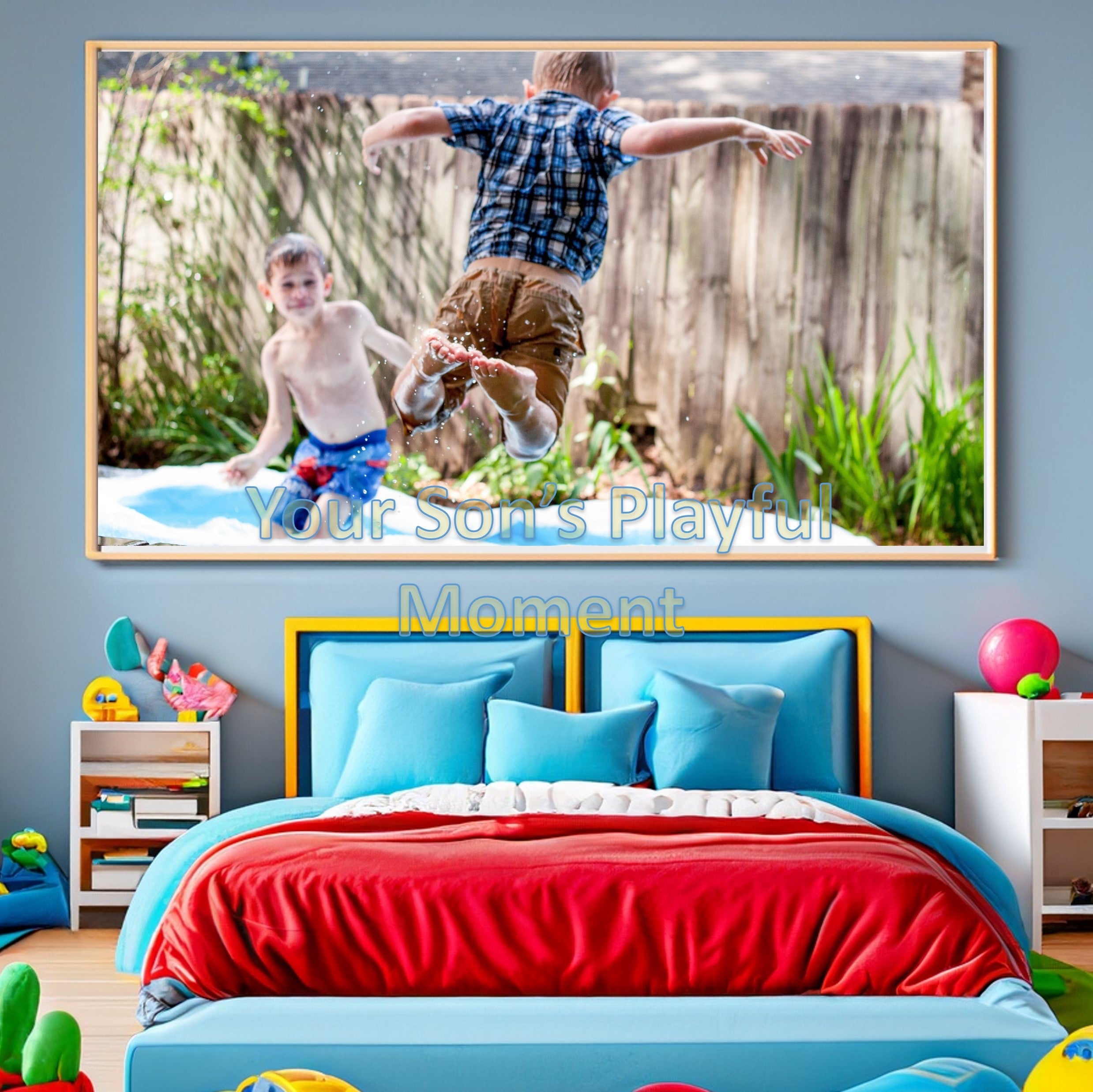 kids-room-wall-decor-fun-family-photo-portrait-canvas-painting-wall-art-wickedy3