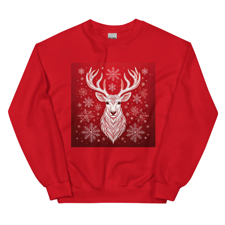 Unisex Christmas Party Sweatshirt. Christmas Sweater Alternative. Red or White Pullover. WickedYo.