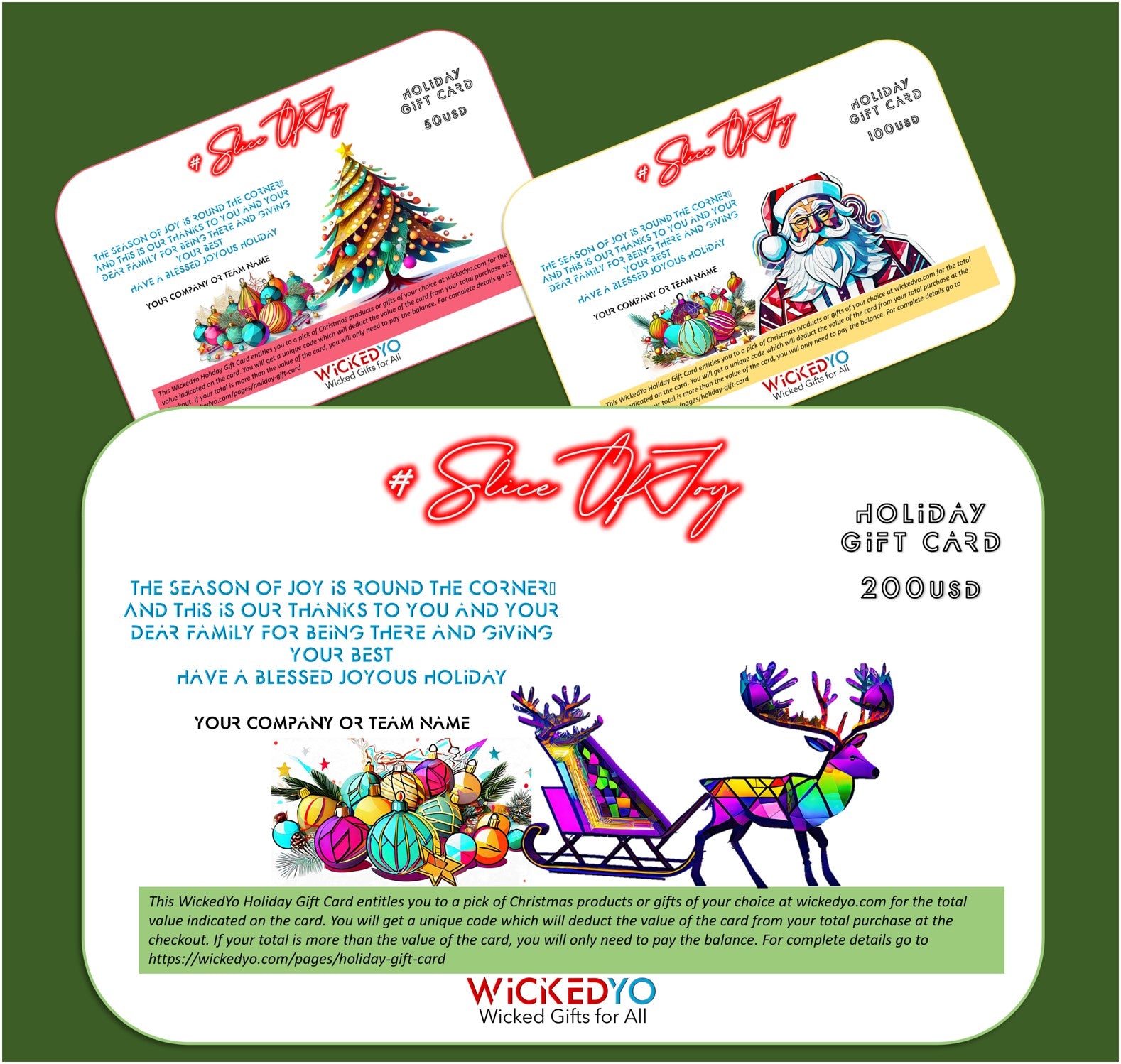 wickedyo-holiday-gift-card-slice-of-joy-christmas-gift-card-range3