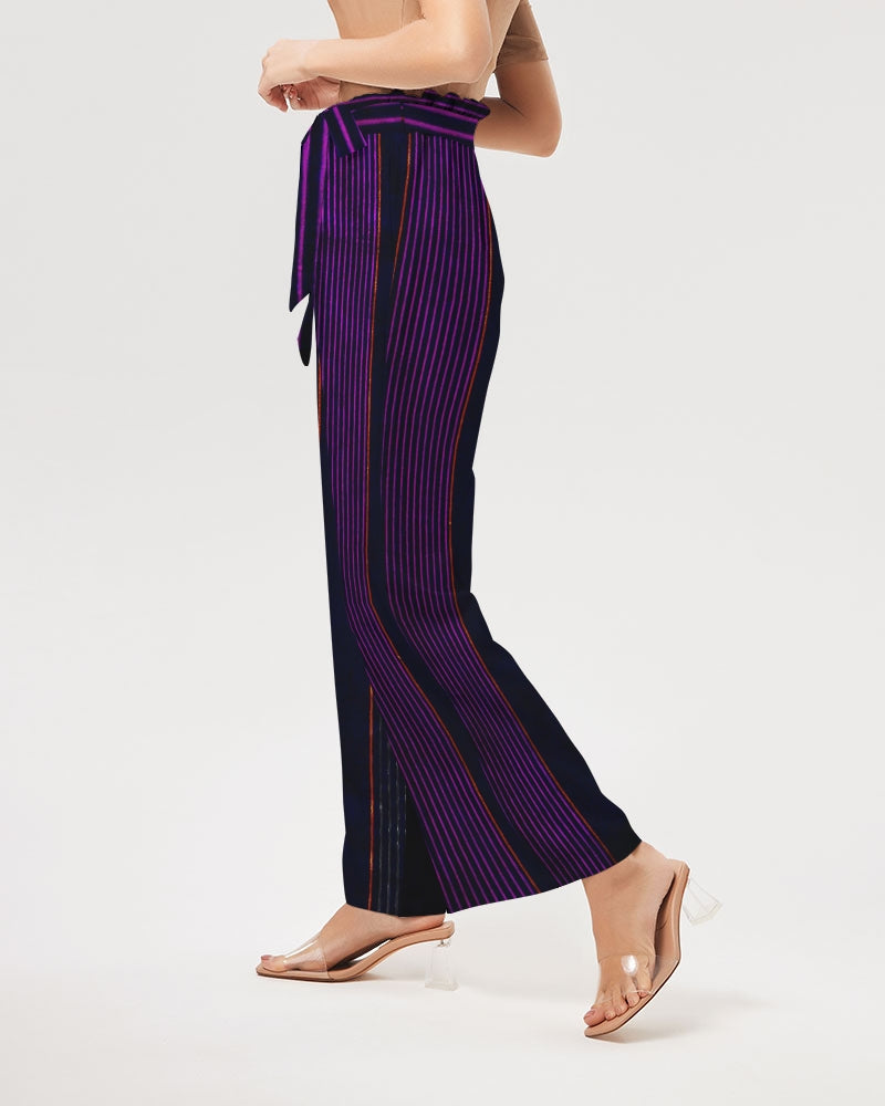 wide-leg-pants-high-rise-pants-black-purple-stripes-peppermint-wickedyo2
