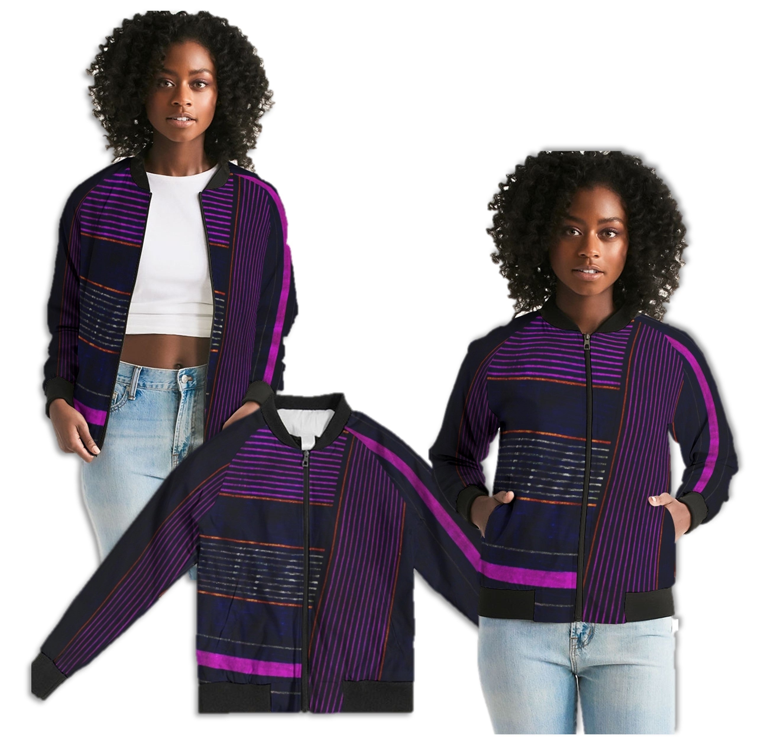 women_s-bomber-jacket-black-purple-pinstripes-peppermint-wickedyo9