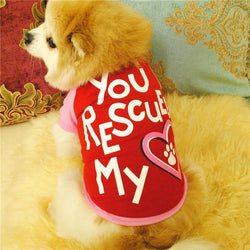 Pet Dog T Shirt or Vest. Pawlentine's Day Gift. Gift for Your Pawsome Friend, Pet Lovers. WickedYo