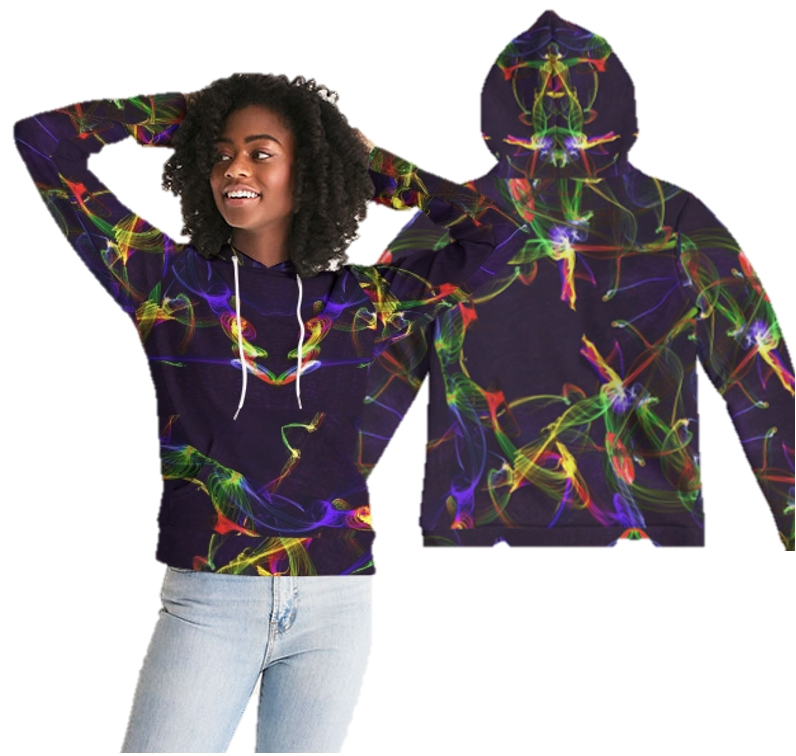 activewear-girls-hoodie-blue-black-strobes-wickedyo9