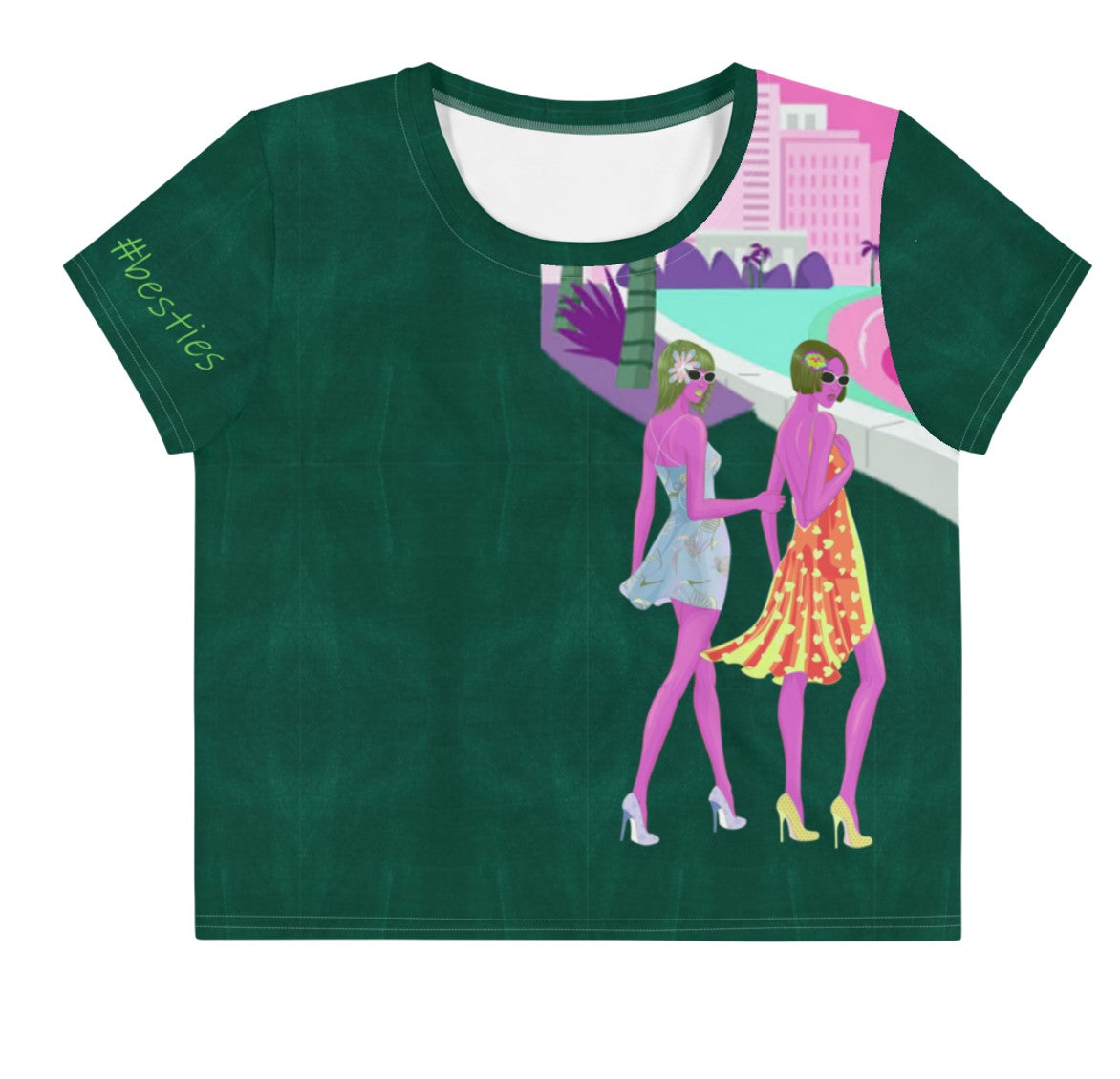 besties-graphic-tee-crop-top-green-wickedyo1hastag-art-wkdart