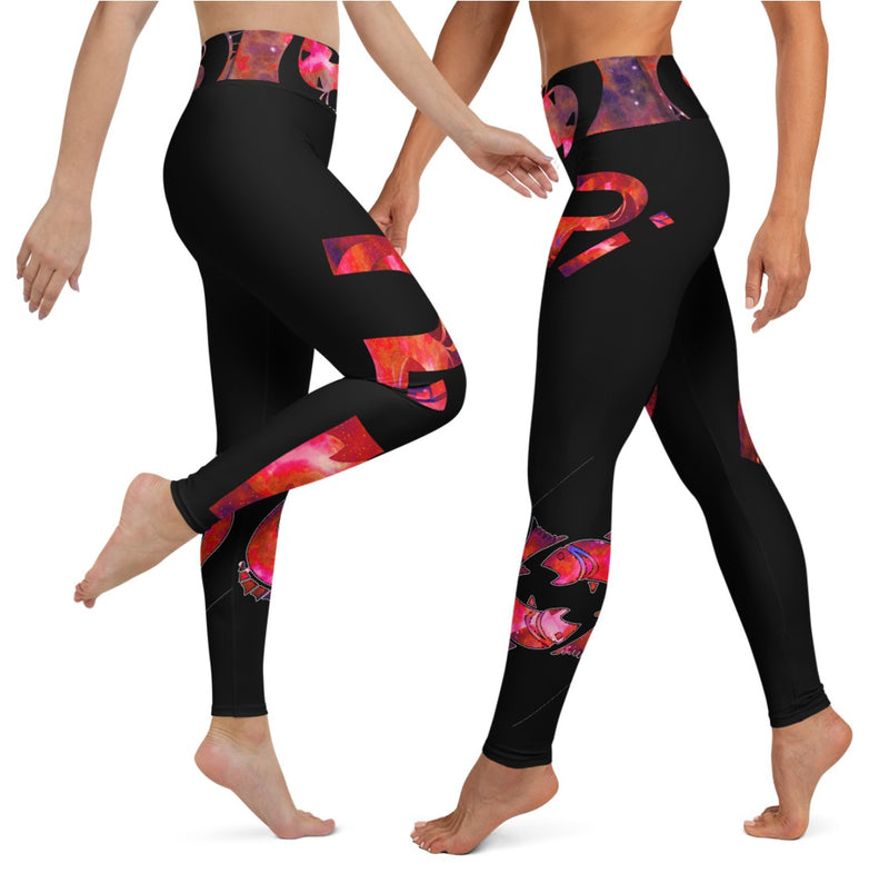 Gym Wear Leggings- Fall Colors. Streetwear Yoga Pants, Fall Activewear –  WickedYo