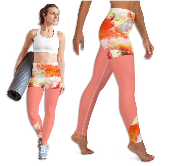 burnt-coral-all-over-print-workout-leggings-orange-yoga-activewear-girls-wickedyo1