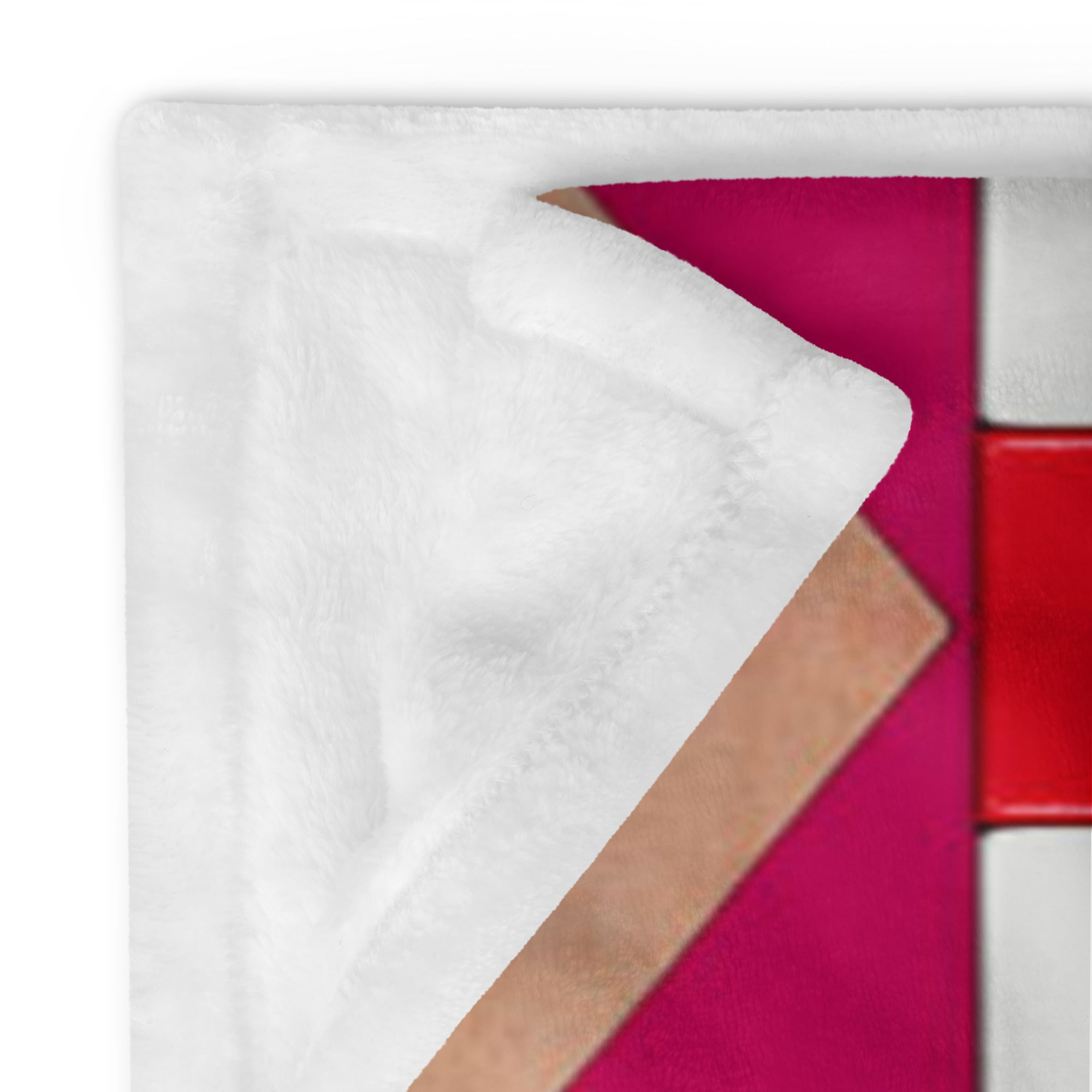 Holiday Decor Sofa Throw. Christmas Gift- Candy Cane Throw Blanket . WickedYo.