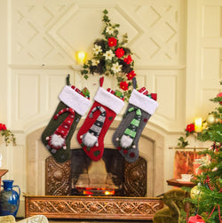 christmas-stockings-personalized-cute-faceless-gnome-design-red-green-grey-wickedyo2