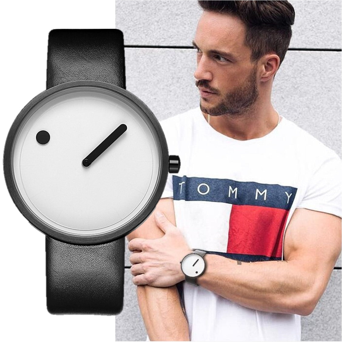 Men's Designer Casual Watch. Party, trendy, modern watch for guys. WickedYo.