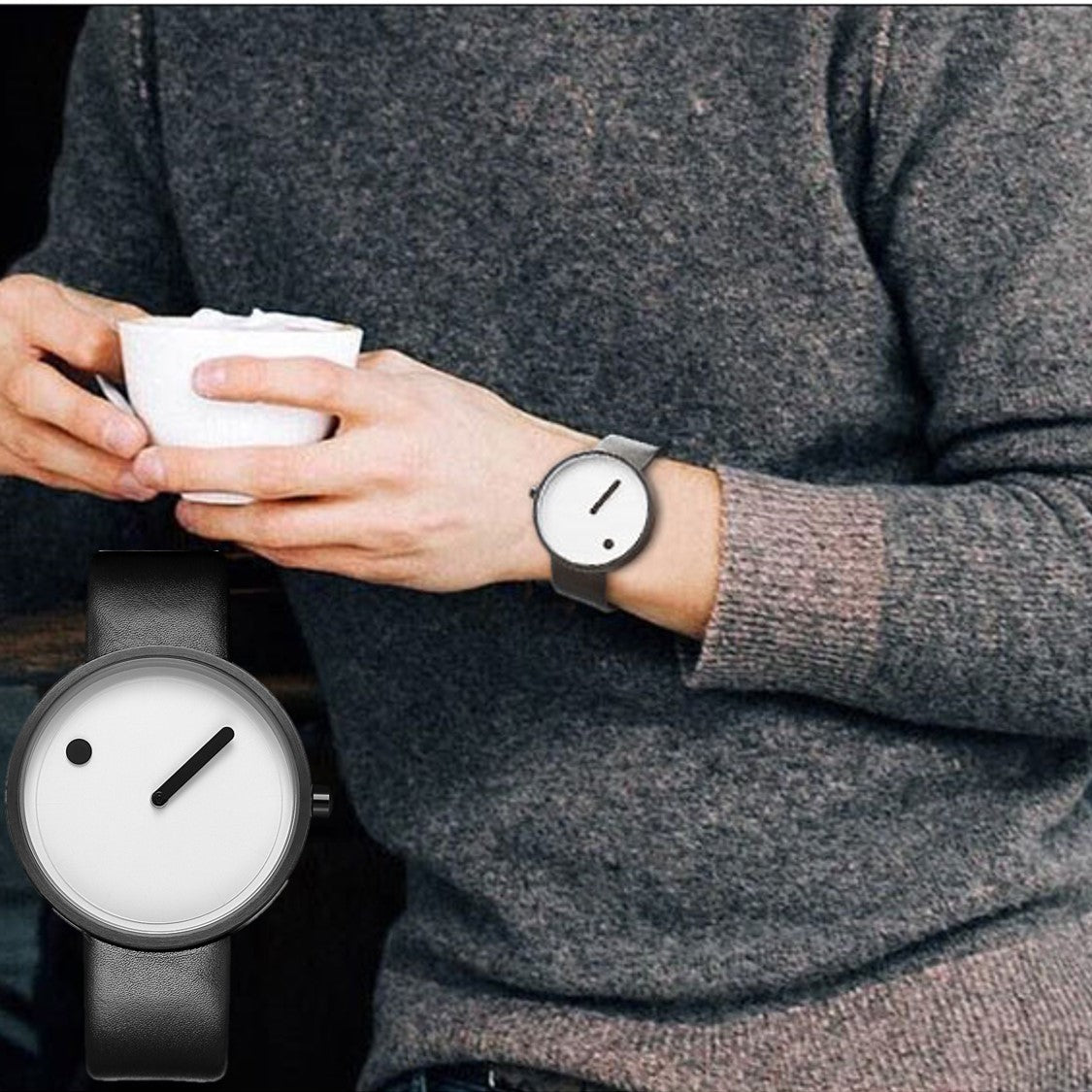 Men's Designer Casual Watch. Party, trendy, modern watch for guys. WickedYo.