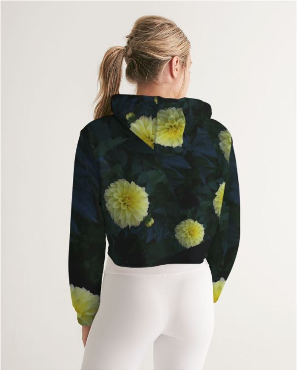 cropped-hoodie-activewear-streetwear-girls-women-deep-green-lemon-yellow-dahlias-wickedyo5