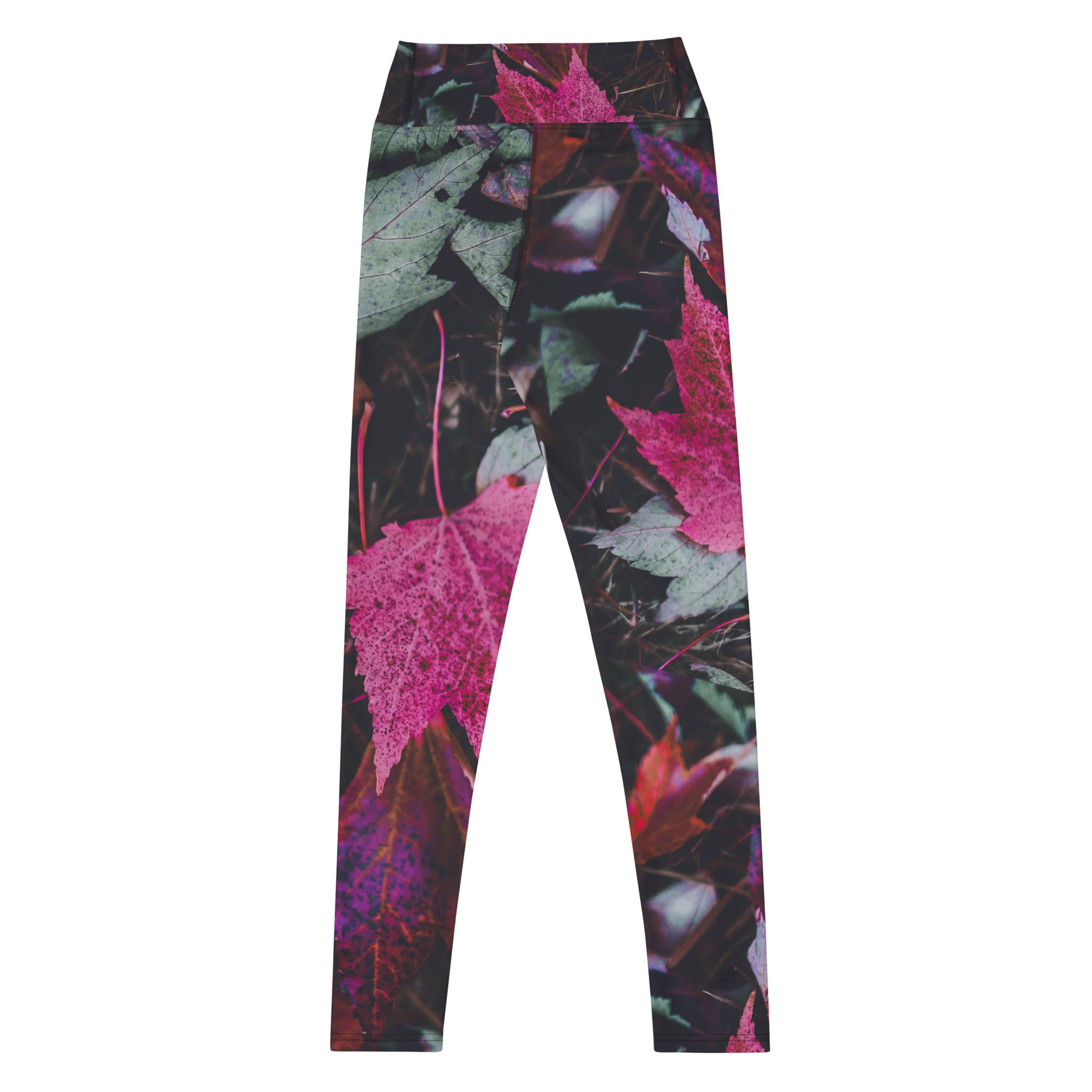 Gym Wear Leggings- Fall Colors. Streetwear Yoga Pants, Fall Activewear. "PurpleAutumn" by WickedYo.