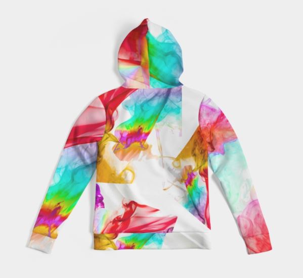 Girls Activewear Hoodie. Gymwear Top. Streetwear Hoodie- Colorfall. WickedYo.
