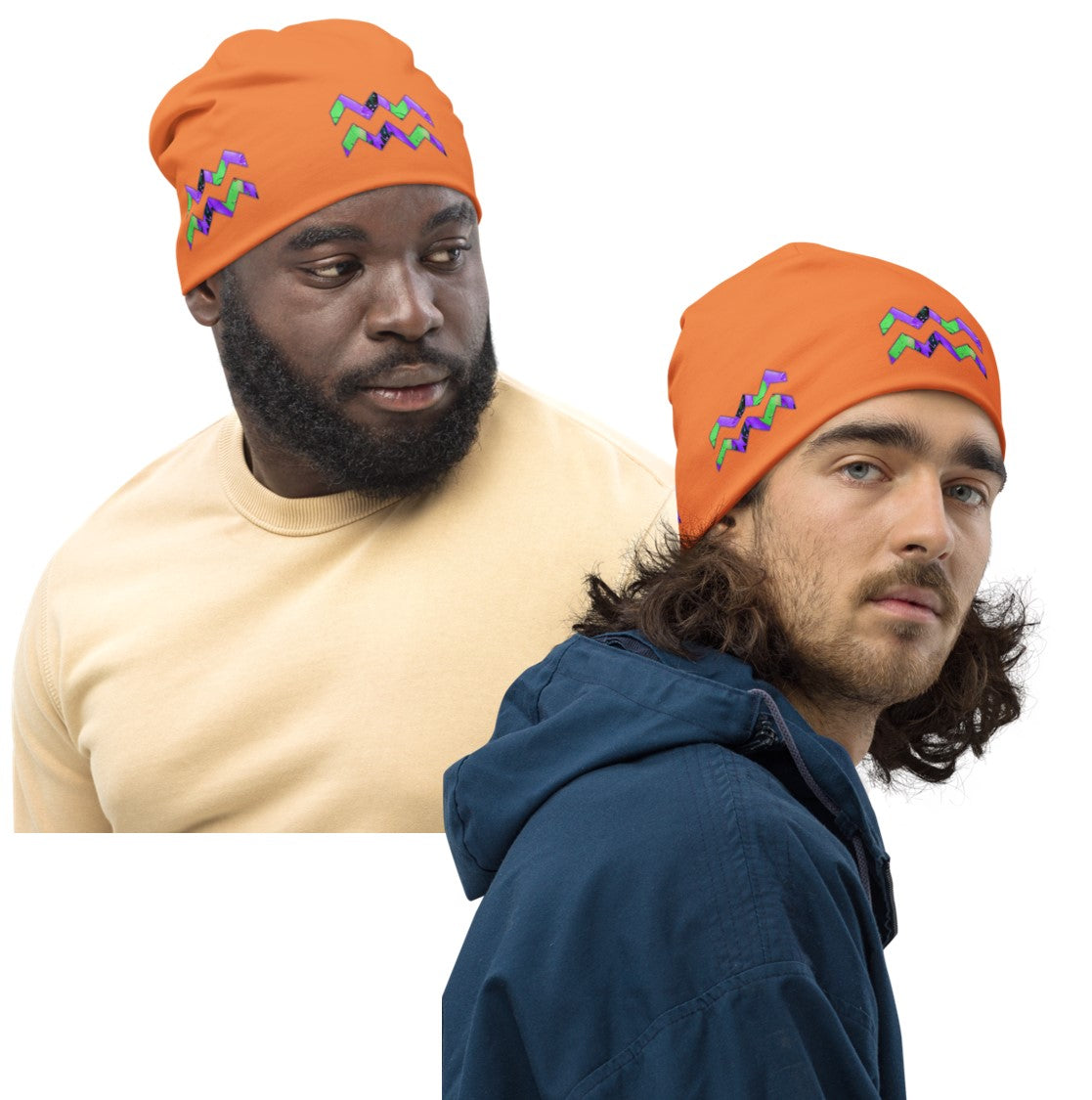 hot-aquarius-beanie-orange-wickedyo3