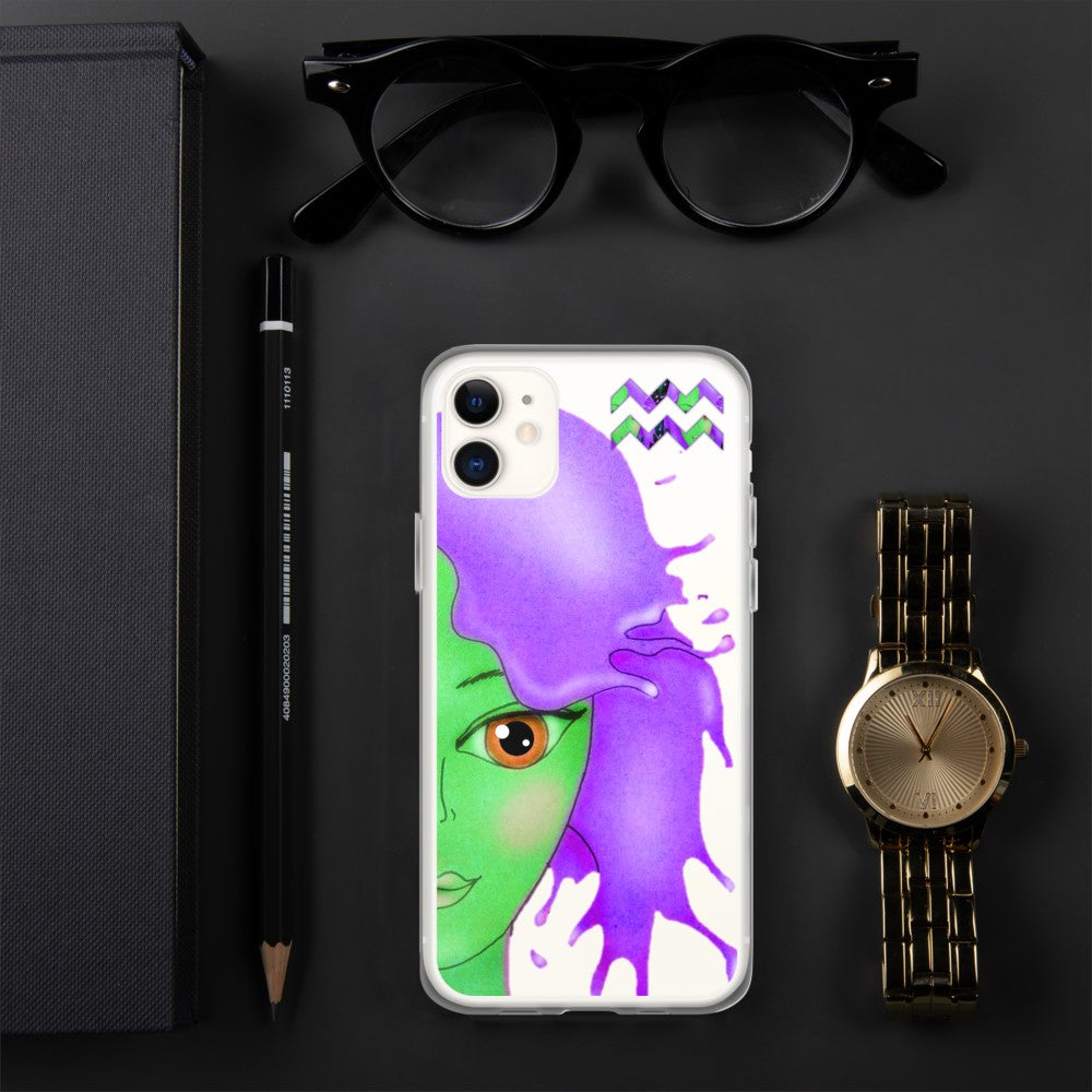 iPhone 12 Phone Case. Aquarius Birthday Gift. iPhone 11, 10, 8, 7 Cases. WickedYo.