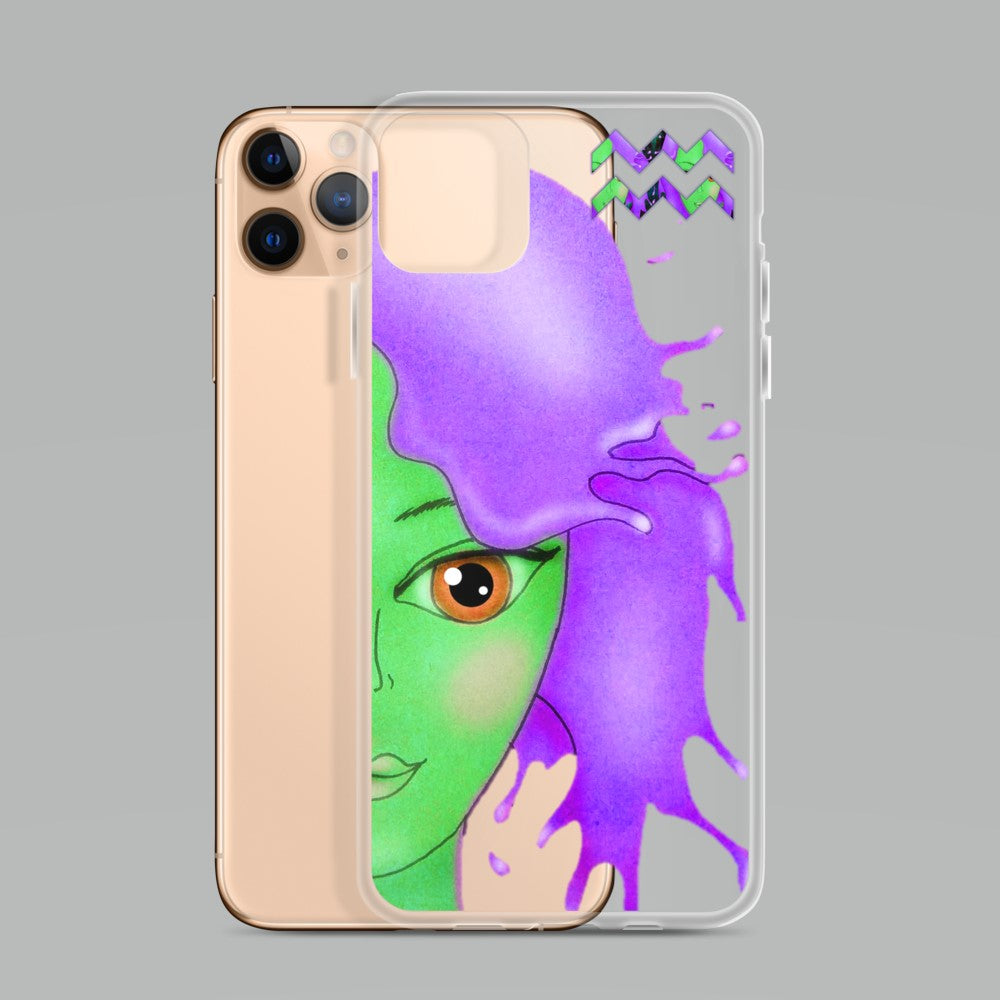 iPhone 12 Phone Case. Aquarius Birthday Gift. iPhone 11, 10, 8, 7 Cases. WickedYo.