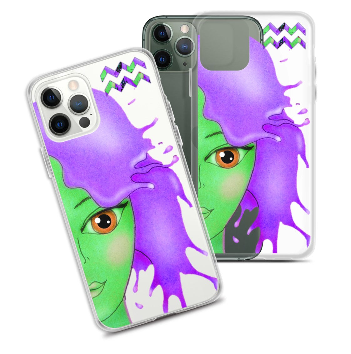 iPhone 12 Phone Case. Aquarius Birthday Gift. iPhone 11, 10, 8, 7 Cases. WickedYo.