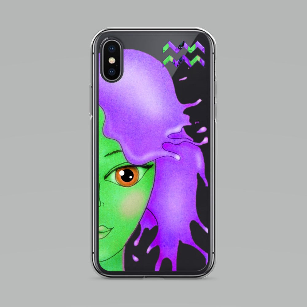 iPhone 12 Phone Case. Aquarius Birthday Gift. iPhone 11, 10, 8, 7 Cases. WickedYo.