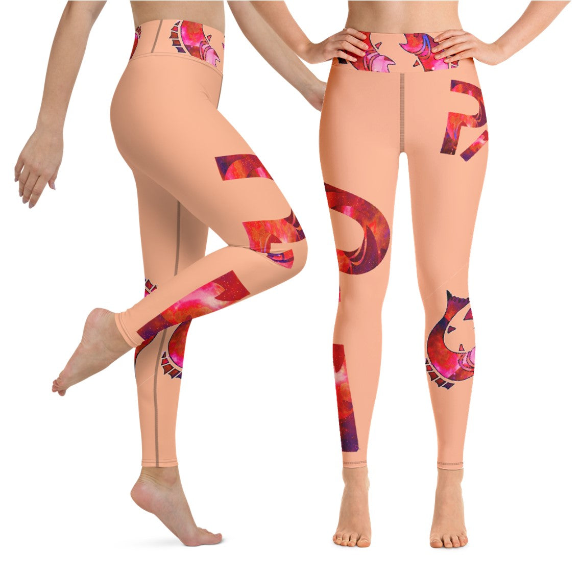 leggings-women-activewear-yoga-fitness-coral-orange-pink-running-pants-piscesd1-wickedyo3