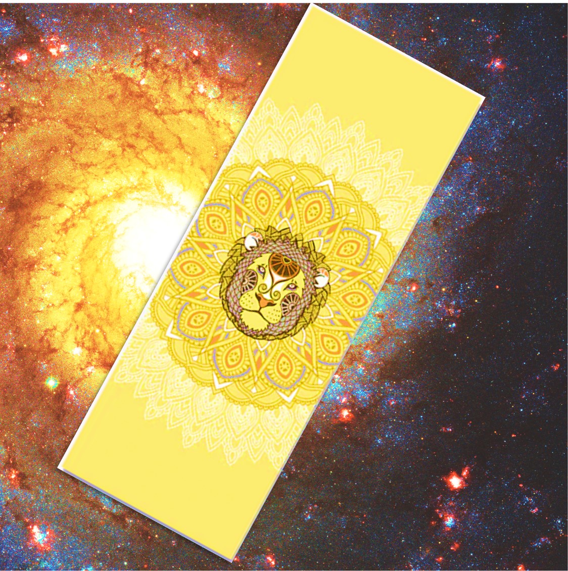 Pisces: Yoga Mat for Zodiac Lovers. Personalized Sun Sign Pilates mat. Extra thick, Non Slip. WickedYo.