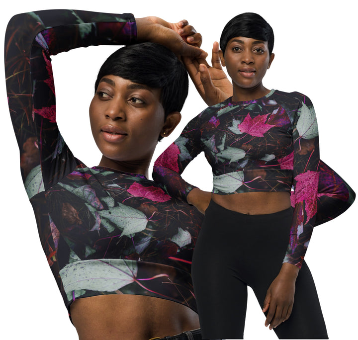 long-sleeved-workout-cropped-top-activewear-gym-clothing-fall-colors-purplepink-wickedyo2b