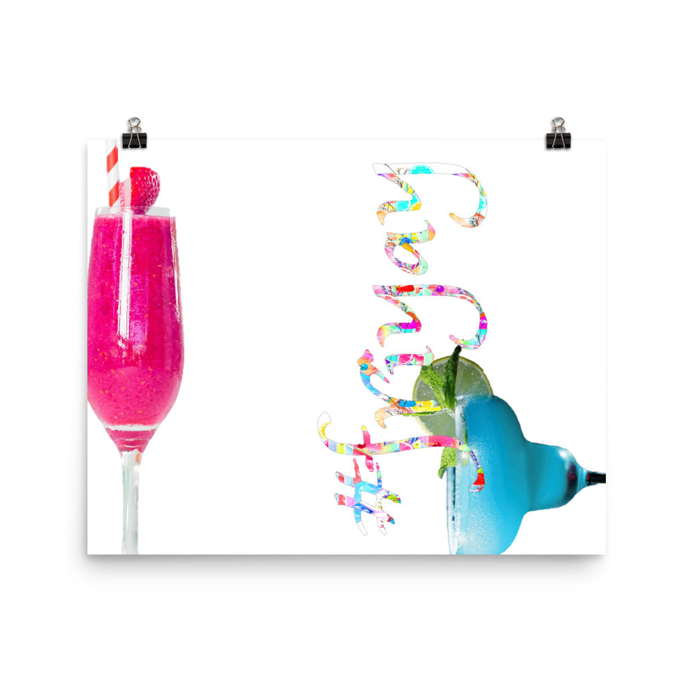 #friyay Poster Wall Decor. Mood & Cool Vibe Themed Hashtag Art for Home Decor. WickedYo