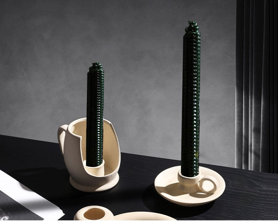 nude-beige-ceramic-vase-nordic-minimalist-candle-stand-wickedyos21