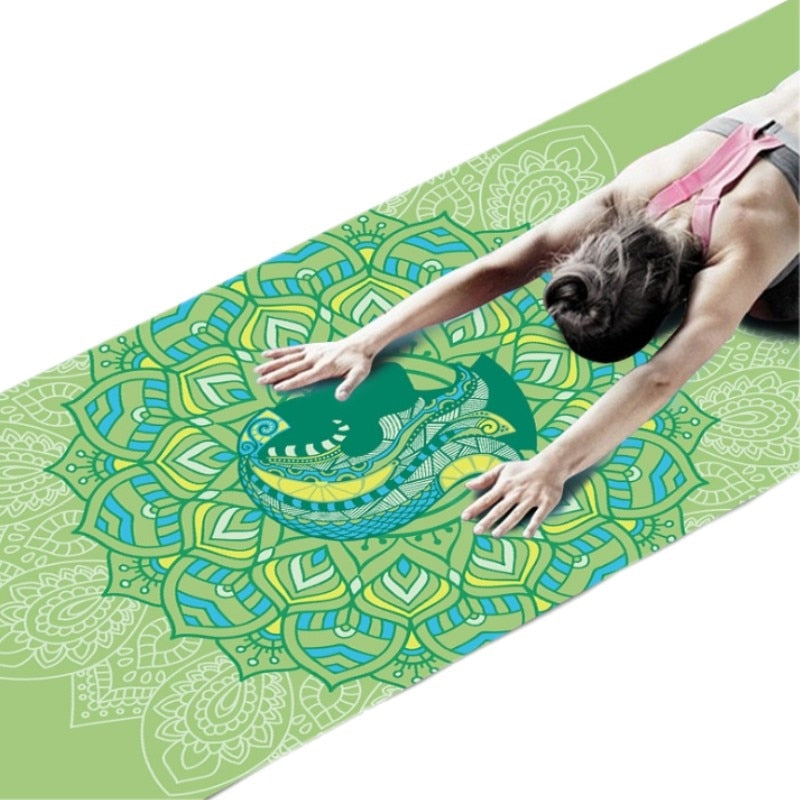 Scorpio: Yoga Mat for Zodiac Lovers. Personalized Sun Sign Pilates mat. Extra thick, Non Slip. WickedYo.