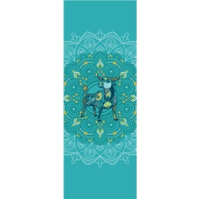 Scorpio: Yoga Mat for Zodiac Lovers. Personalized Sun Sign Pilates mat. Extra thick, Non Slip. WickedYo.