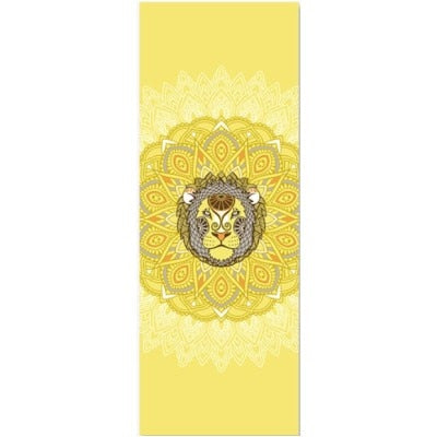 Pisces: Yoga Mat for Zodiac Lovers. Personalized Sun Sign Pilates mat. Extra thick, Non Slip. WickedYo.