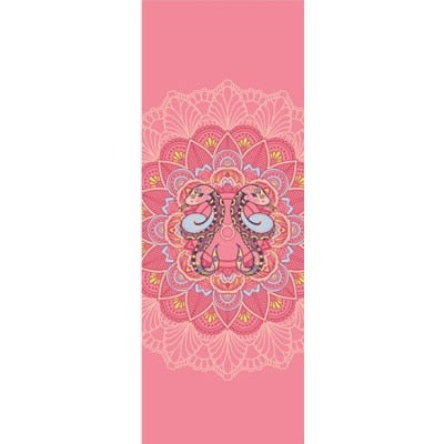 Scorpio: Yoga Mat for Zodiac Lovers. Personalized Sun Sign Pilates mat. Extra thick, Non Slip. WickedYo.