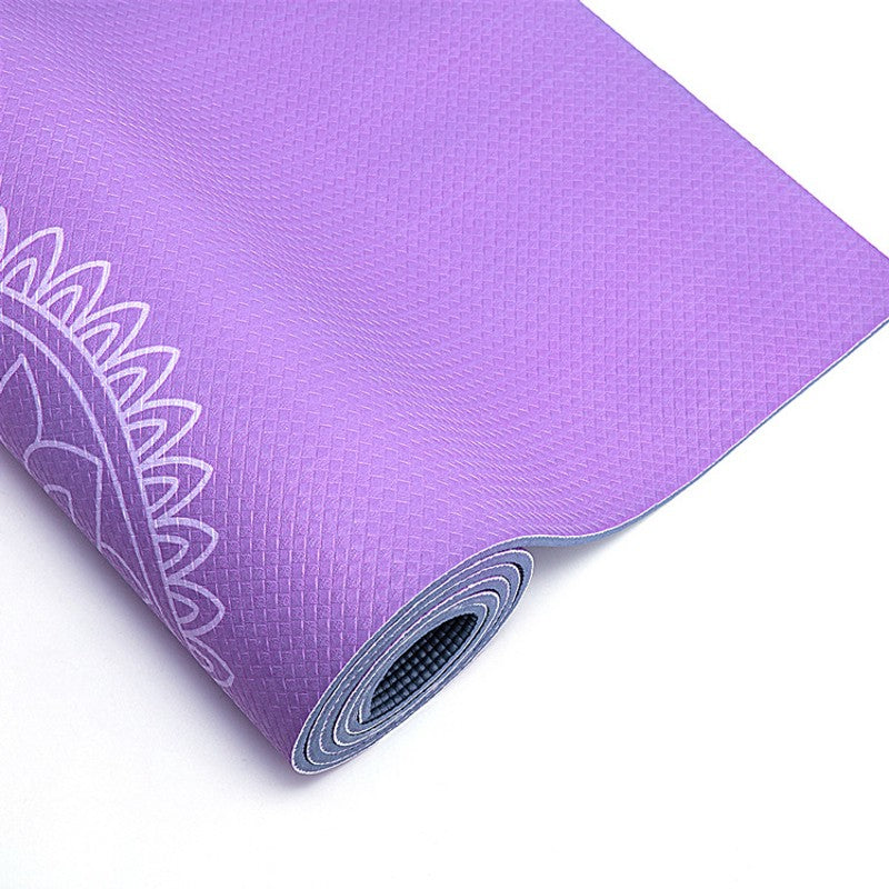 Pisces: Yoga Mat for Zodiac Lovers. Personalized Sun Sign Pilates mat. Extra thick, Non Slip. WickedYo.