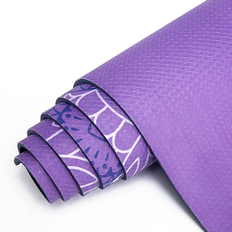 Libra: Yoga Mat for Zodiac Lovers. Personalized Sun Sign Pilates mat. Extra thick, Non Slip. WickedYo.