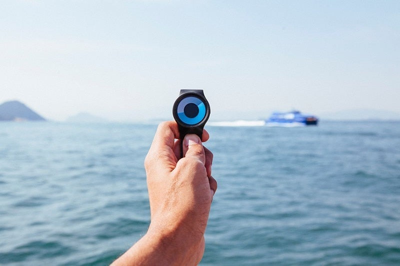 Men's Casual Party Watch. Cool Neon Quartz Steel Mesh Watch. WickedYo