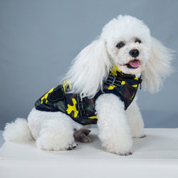 Winter Dog Coat with Harness. Adjustable, Waterproof Cozy Jacket for Dogs. WickedYo