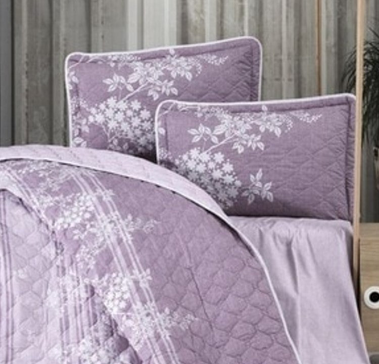 Bed-in-a-box. Quilt Bedcover & Pillow Case. Comforter set. Cotton.  Portofino from WickedYo.