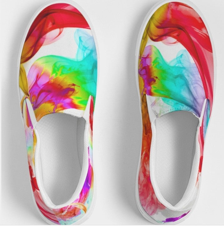 slip-ons-sneakers-womens-rainbow-clouds-canvas-shoes-casual-jooots-wickedyo9
