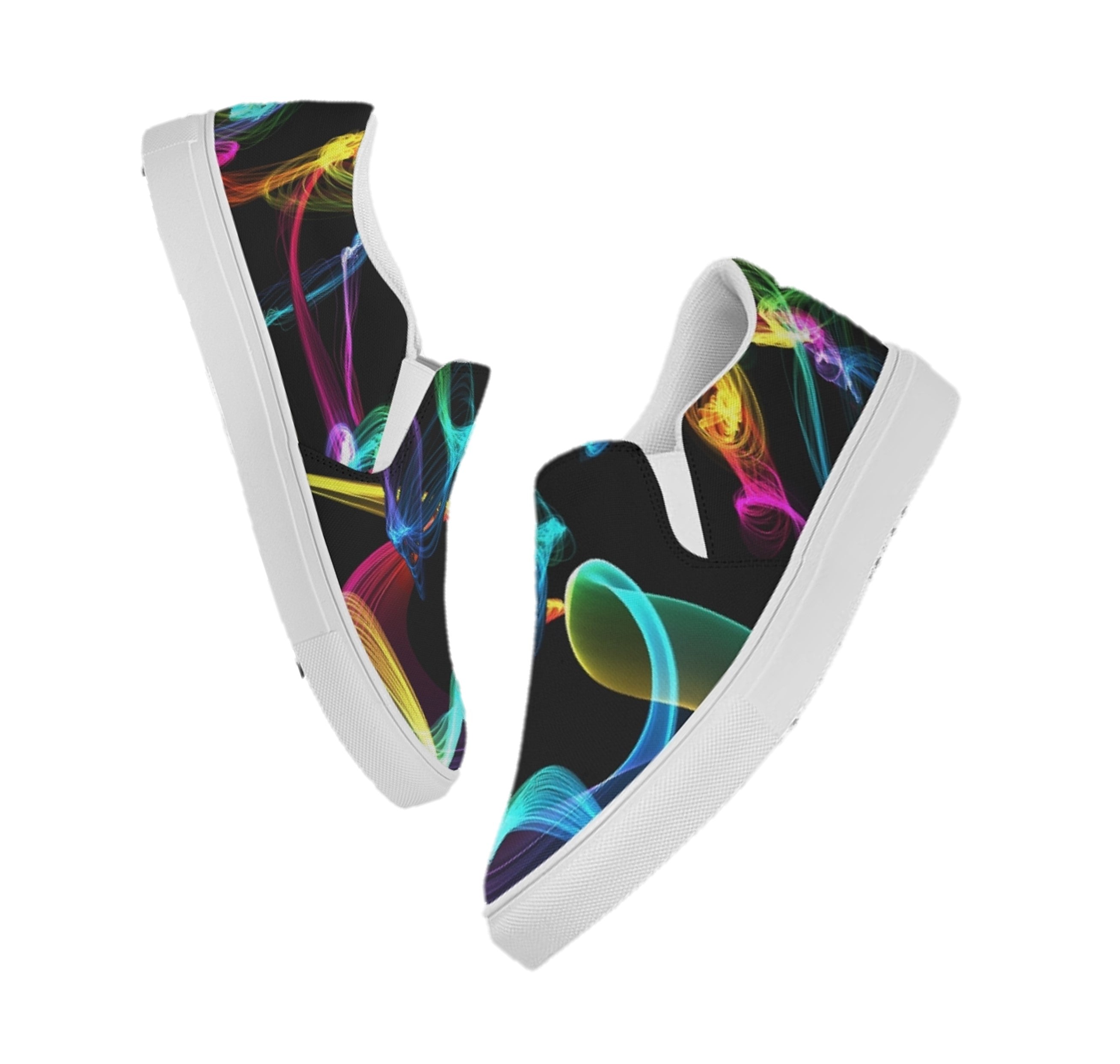 sneakers-slip-ons-girls-keds-canvas-shoes-black-multi-color-strobes-jooots-wickedyo12