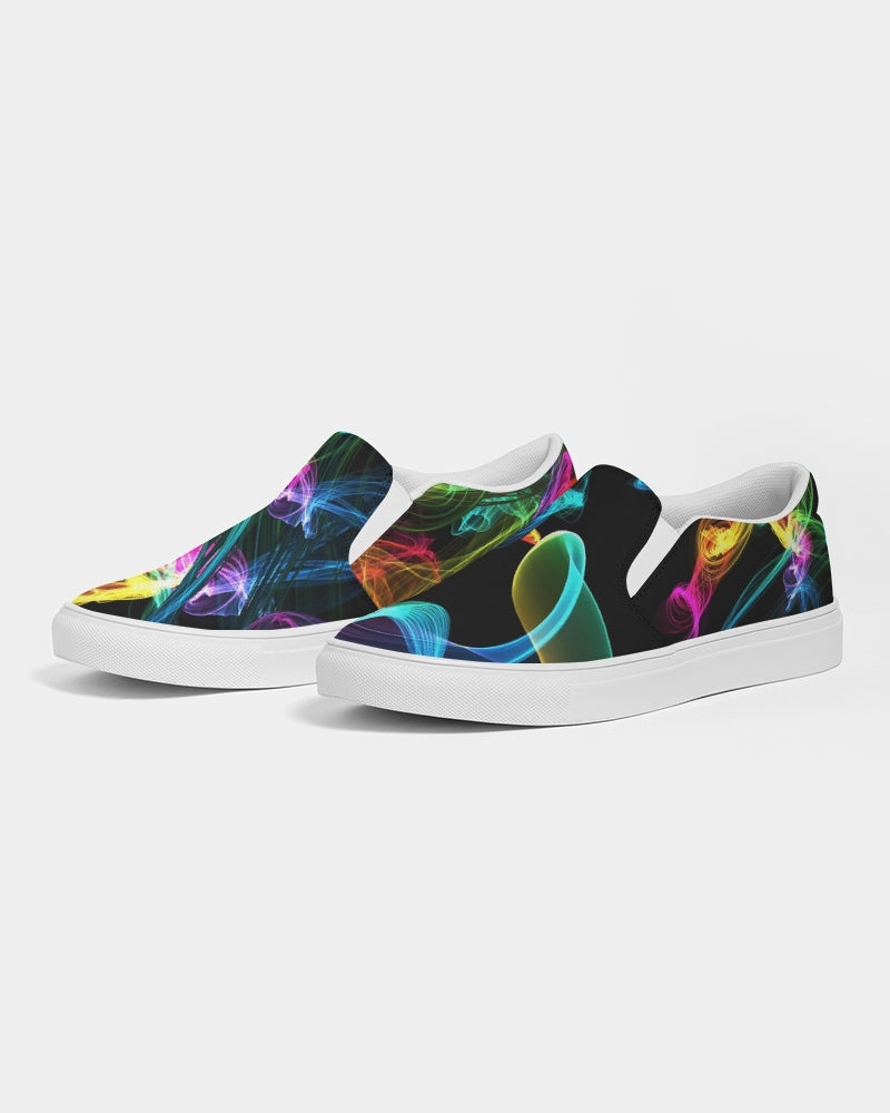 sneakers-slip-ons-girls-keds-canvas-shoes-black-multi-color-strobes-jooots-wickedyo3