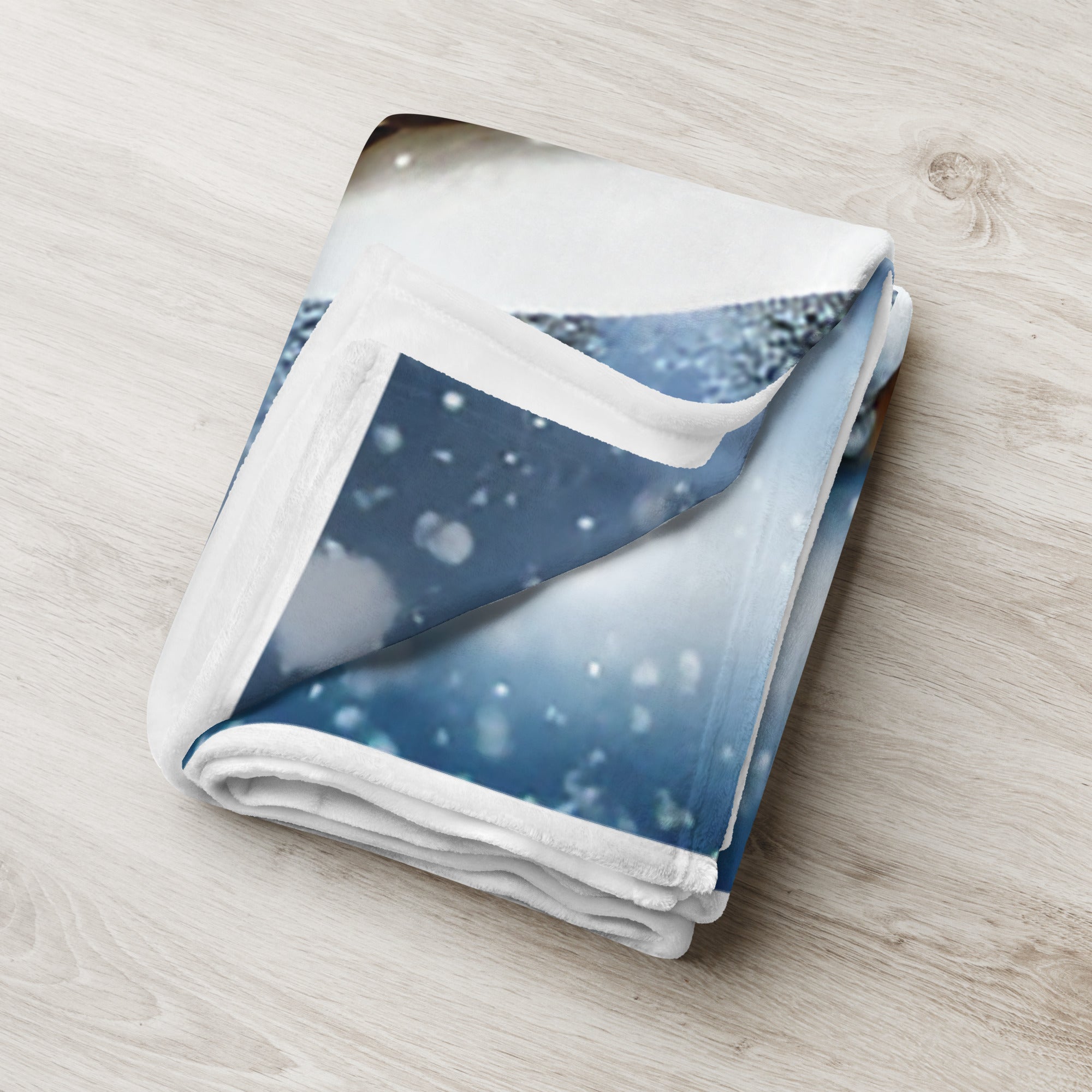 Christmas Gift- Throw Blanket. Unique Santa Claus Painting Sofa Throw. WickedYo.