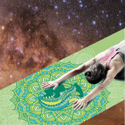 Virgo: Yoga Mat for Zodiac Lovers. Personalized Sun Sign Pilates mat. Extra thick, Non Slip. WickedYo.